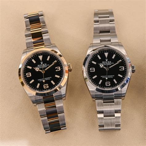 which rolex explorer 1|Rolex explorer 1 36mm 124270.